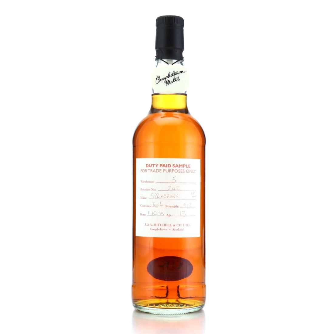 Springbank 2000 Pedro Ximine Sherry Cask 19 Year Old Whisky