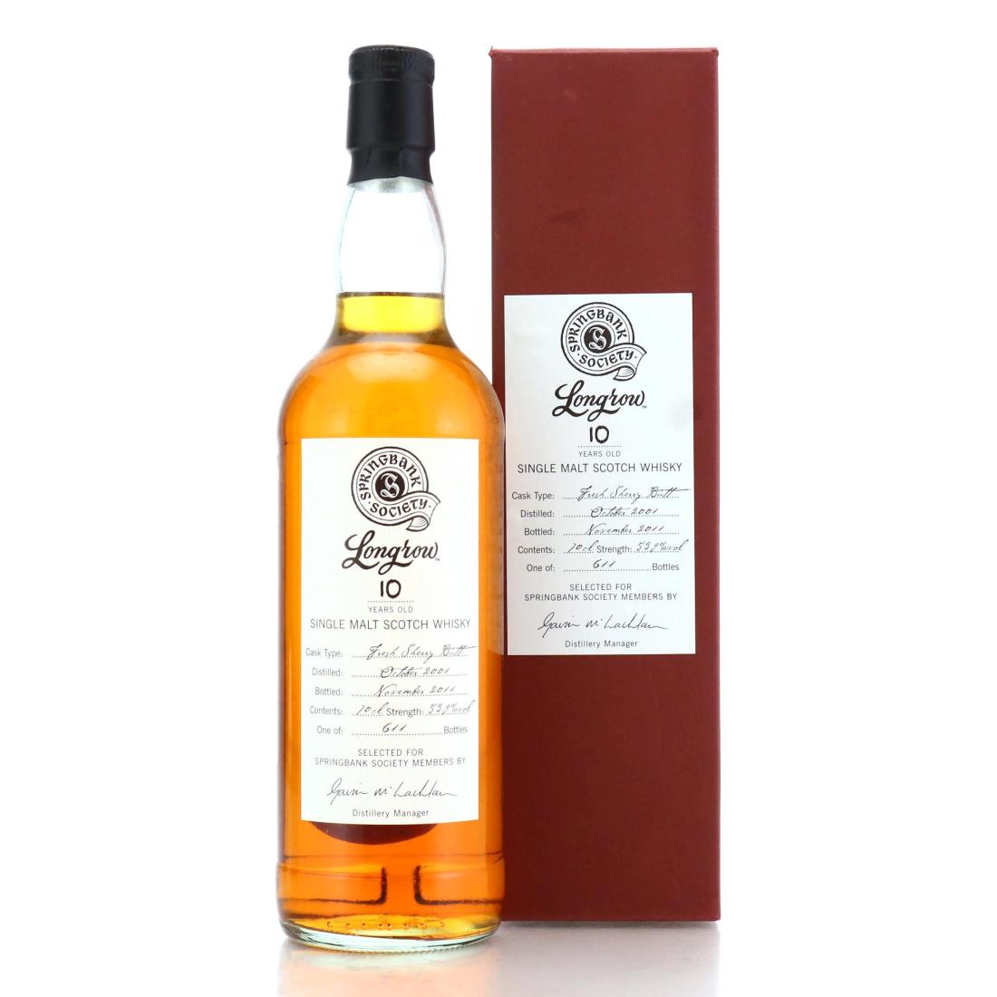 Image for Longrow 2001 Springbank Society 10 Year Old