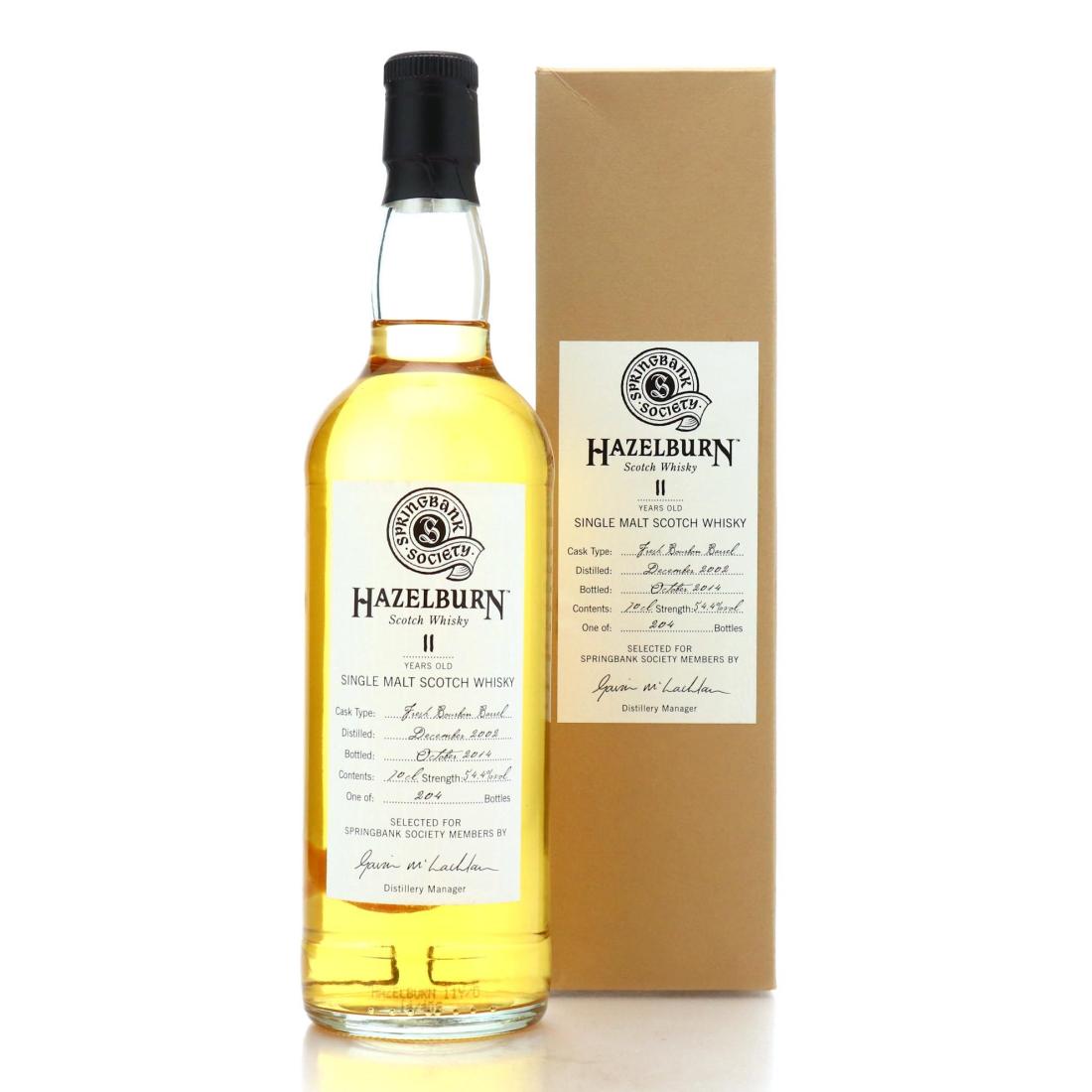 Hazelburn 2002 Springbank Society 11