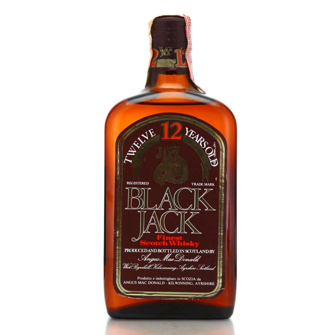 Black Jack Finest Scotch Whisky 12 Year Old