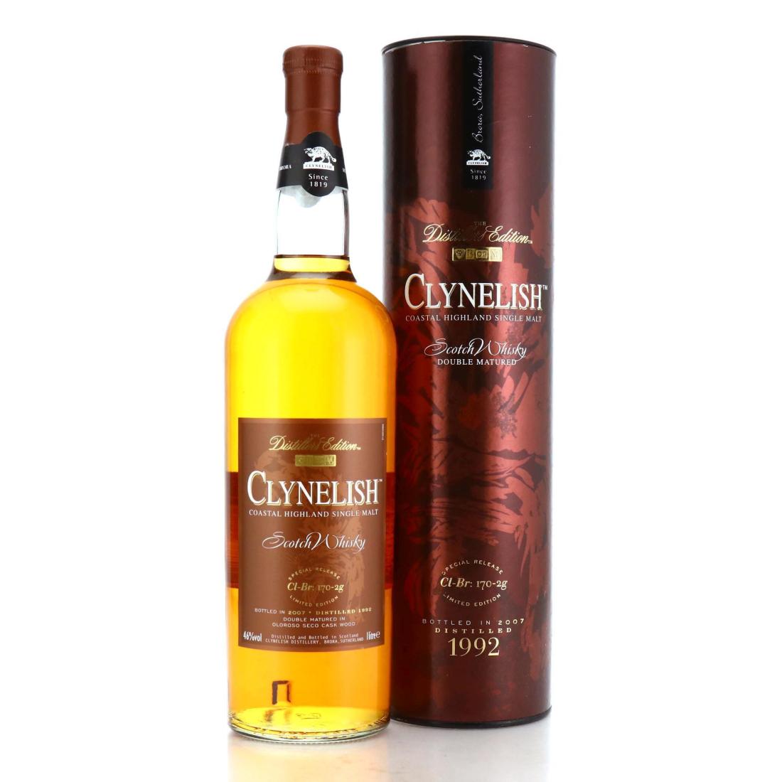 Clynelish 1992 The Distillers Edition Cl Br 170 2g Litre