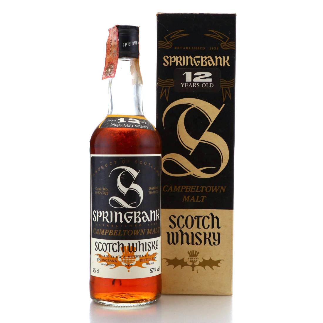 Springbank 1972 12 Year Old