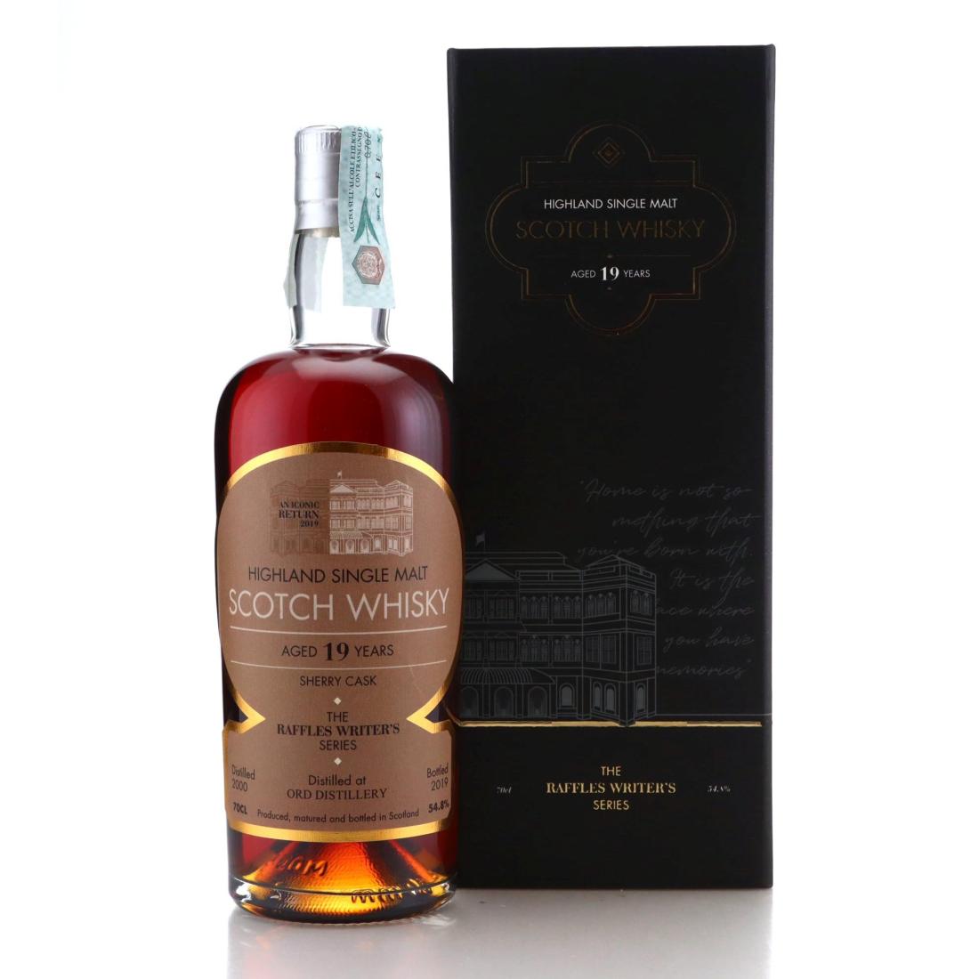 Glen Ord 2000 The Raffles Writers Series 19 Year Old