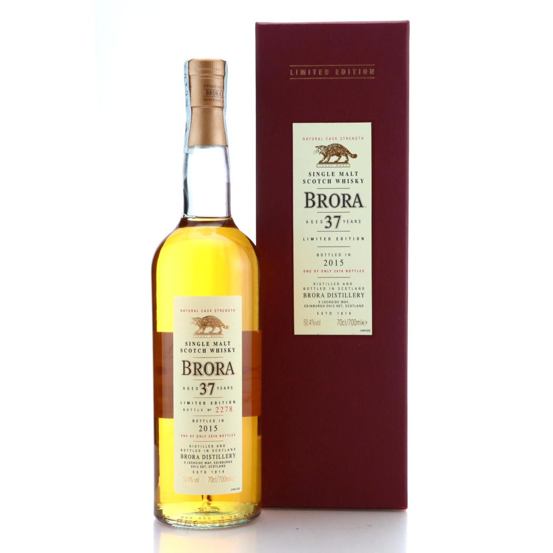 Brora 37 Year Old Natural Cask Strength