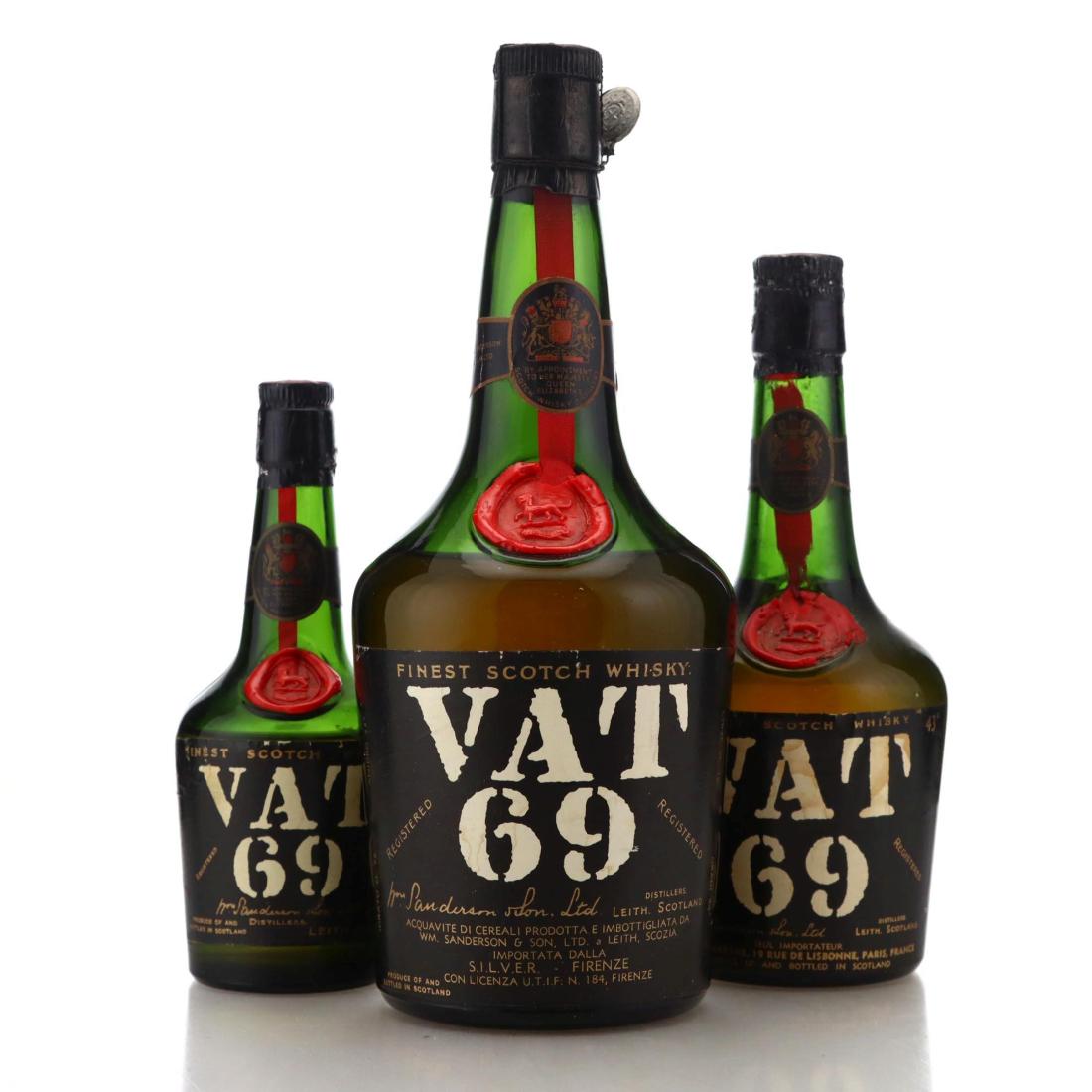 Vat 69 Scotch Whisky x 3