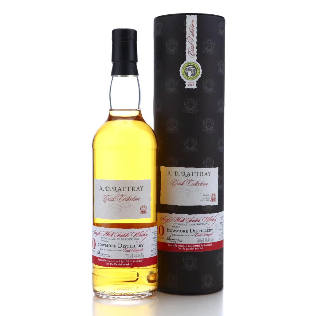 Bowmore 1990 AD Rattray Cask Collection 20 Year Old