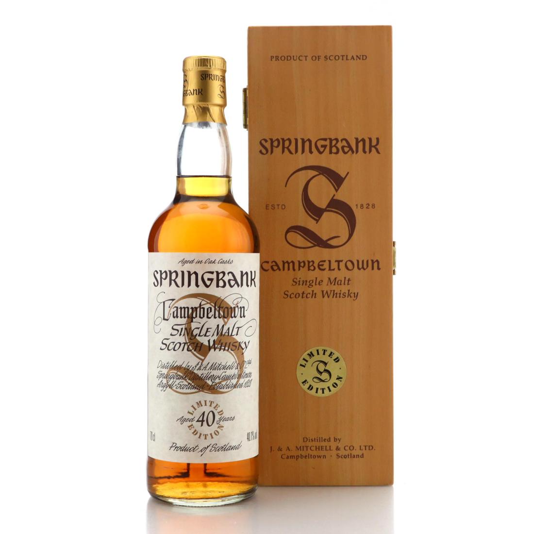Springbank 40 Millennium Limited Edition
