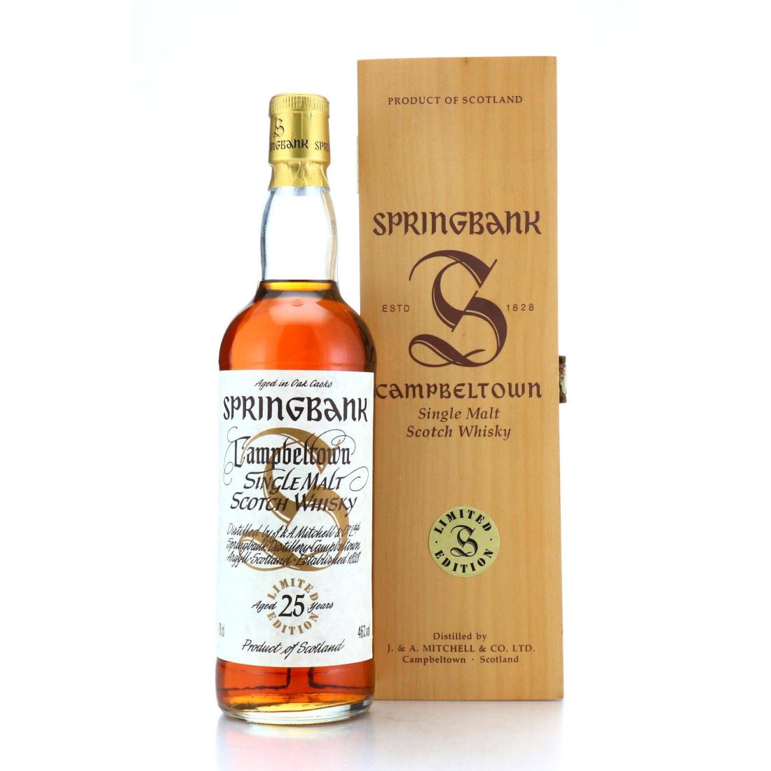 Springbank 25 Year Old Millennium Limited Edition