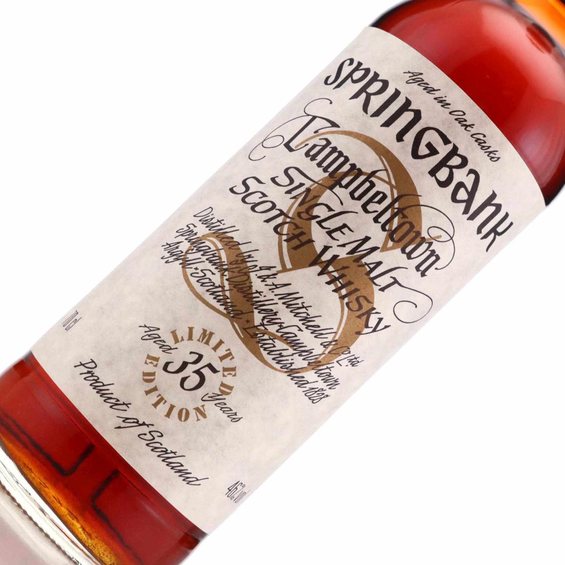 Springbank 35 Year Old Millennium Limited Edition | Whisky Auctioneer