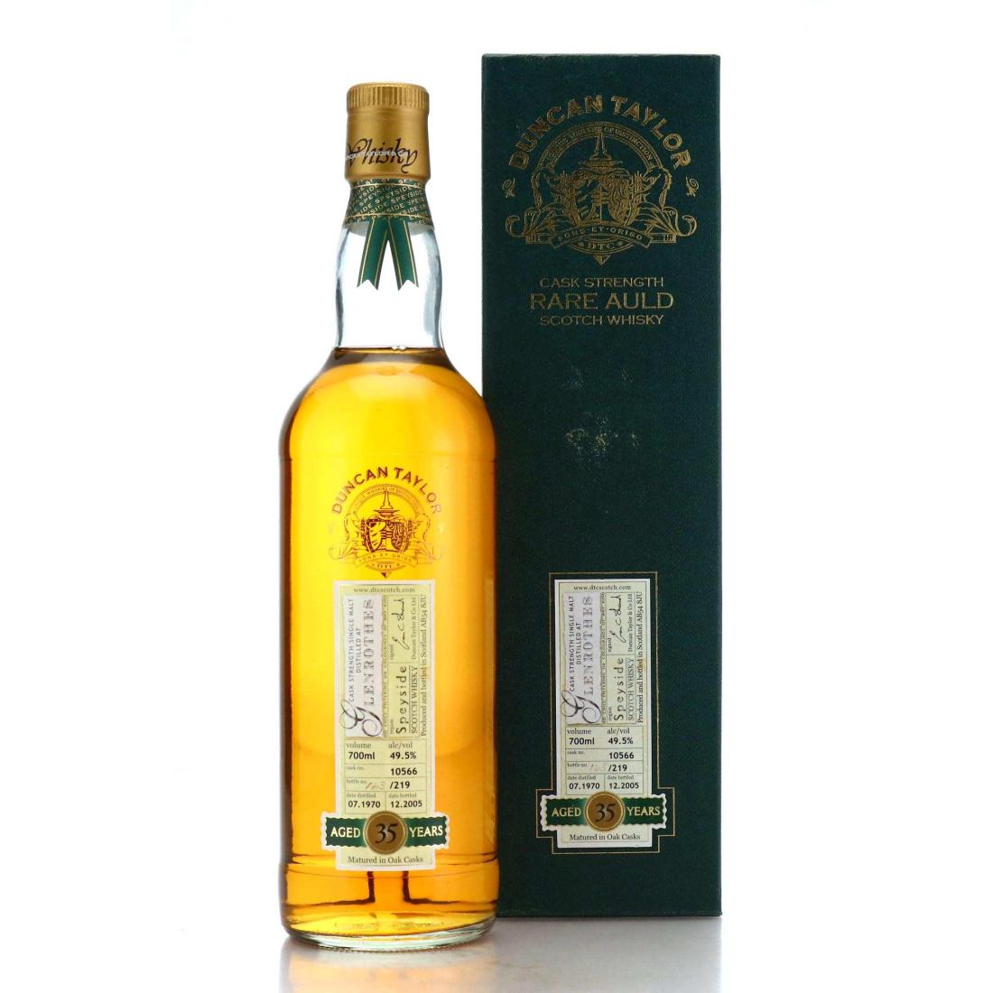 Glenrothes 1970 Rare Auld 35 Year Old
