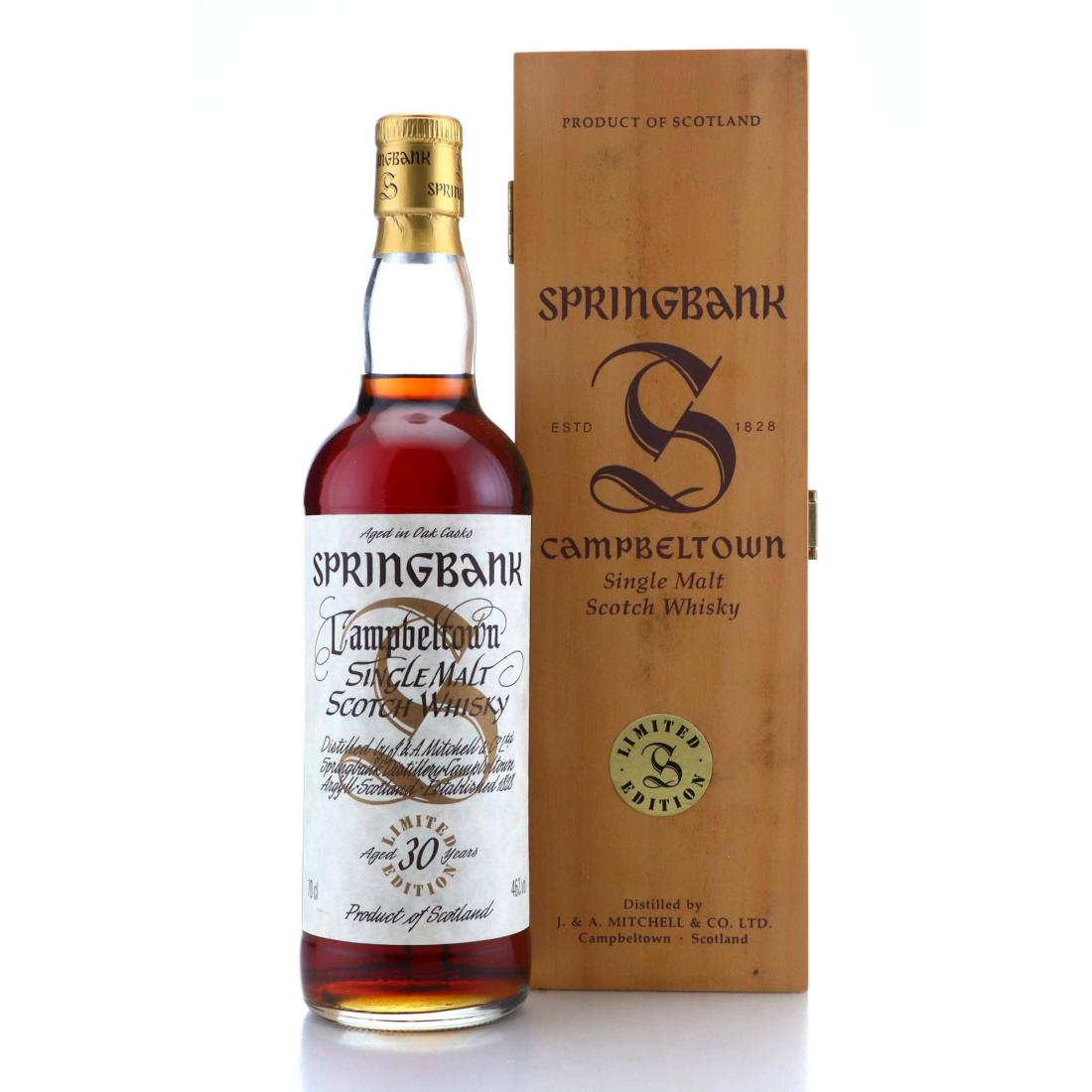 Springbank 30 Year Old Millennium Limited Edition