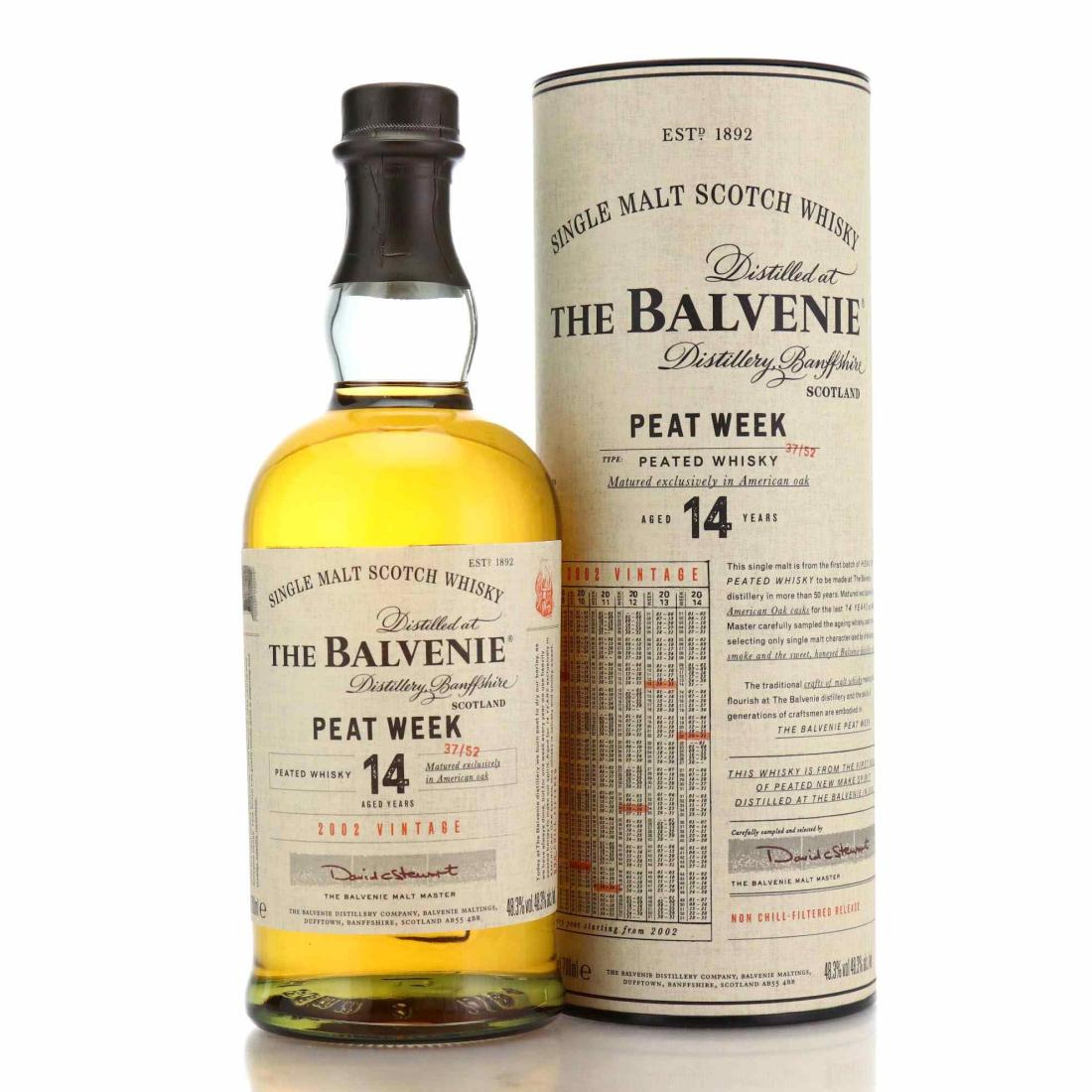 Balvenie 2002 Peat Week 14 Year Old