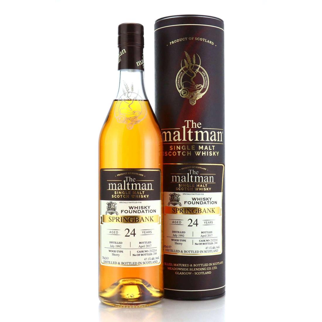 Springbank 1992 The Maltman 24