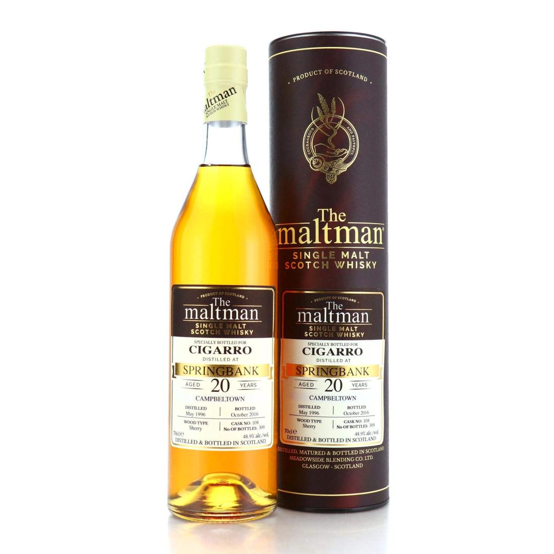 Springbank 1996 The Maltman 20