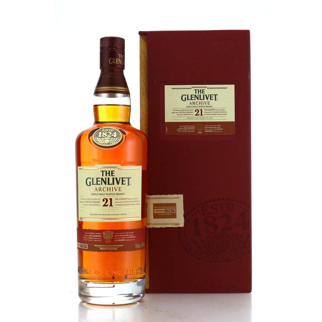 Glenlivet Archive 21 Batch 0612k