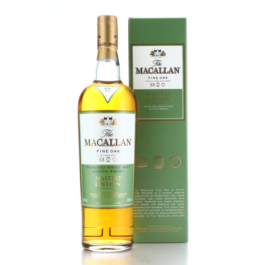 Macallan Fine Oak Masters Edition