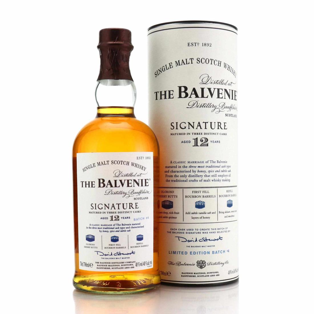 Balvenie Signature 12 Year Old Batch 4