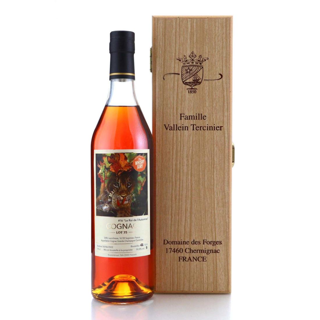Laurichesse No. 16 Le Roi de l'Automne, Single Cask, Lot 75, 2022, Malternative Belgium & The Whisky Jury, 50.4% whisky bottle