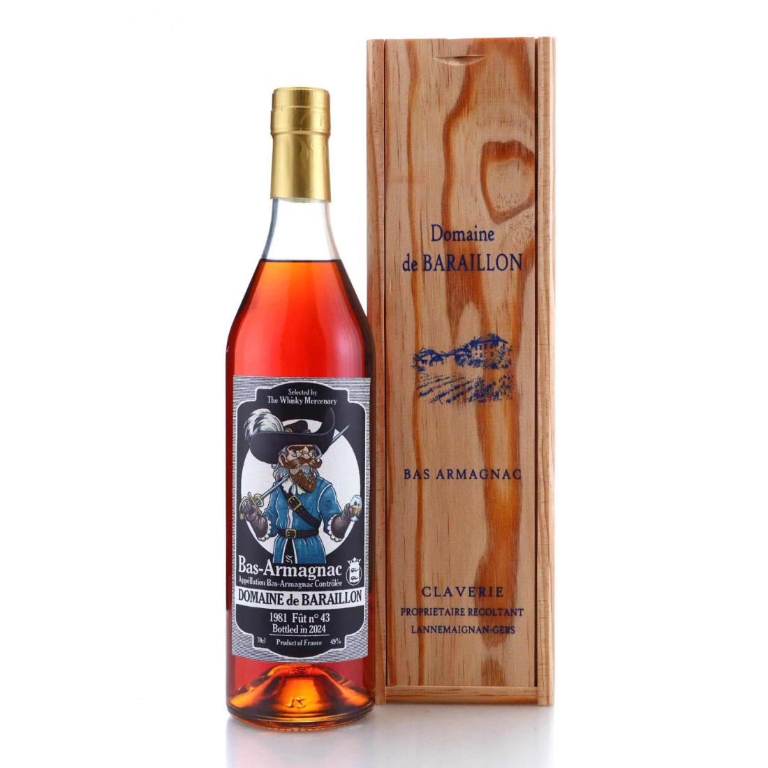 Domaine De Baraillon 1981 Bas Armagnac