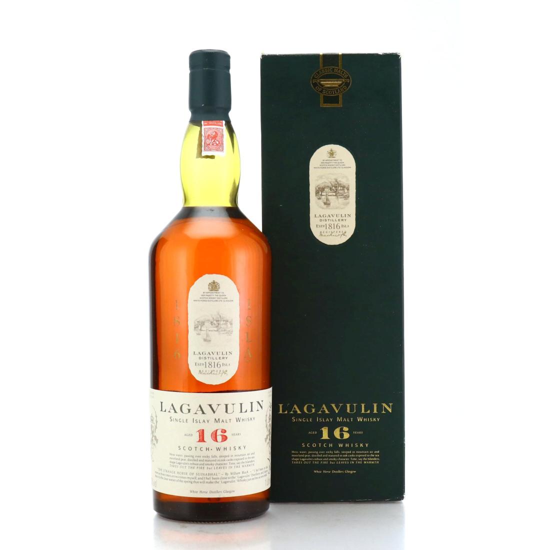 Lagavulin 16 White Horse Distillers Litre