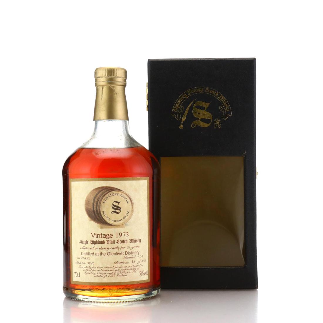 Glenlivet 1973 21 Year Old