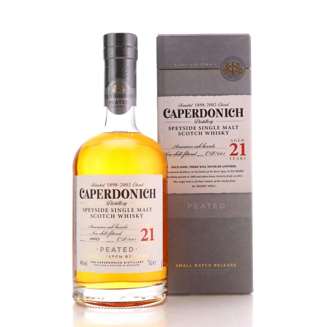 Caperdonich 21 Year Old Peated Batch NoCP001