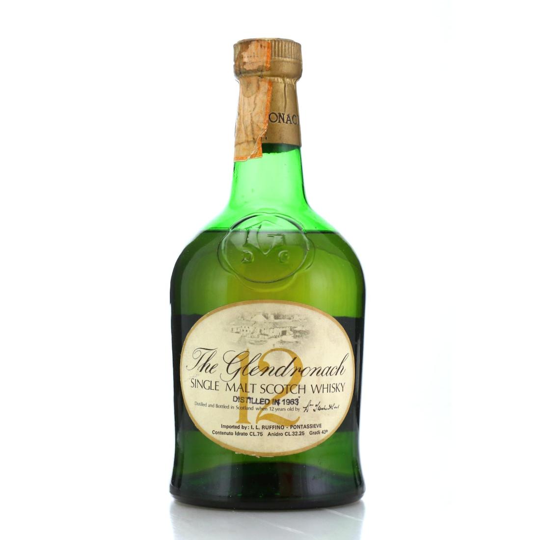 Glendronach 1963 12 Wm Teacher Sons