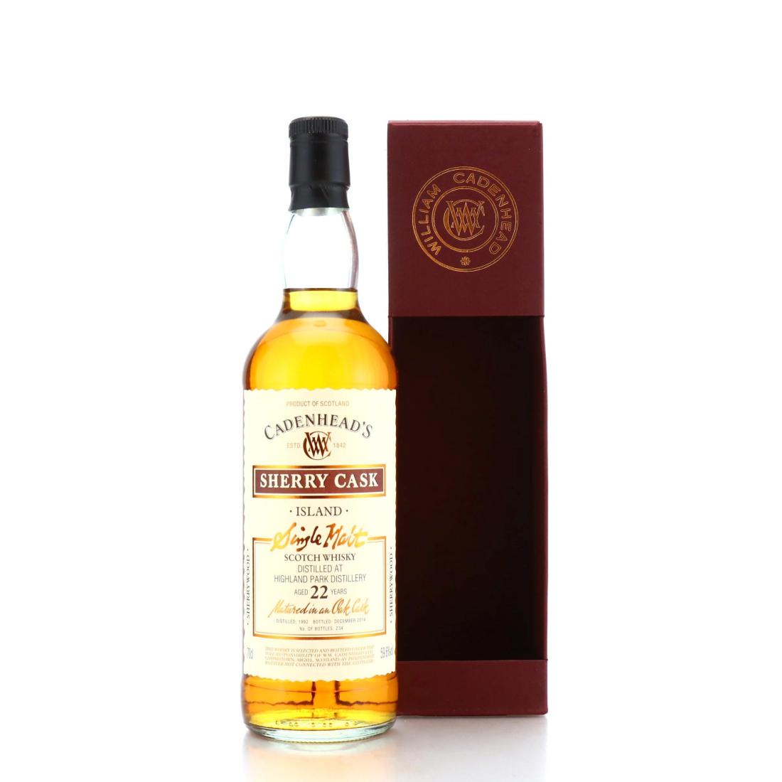 Highland Park 1992 Cadenheads Sherry Cask 22