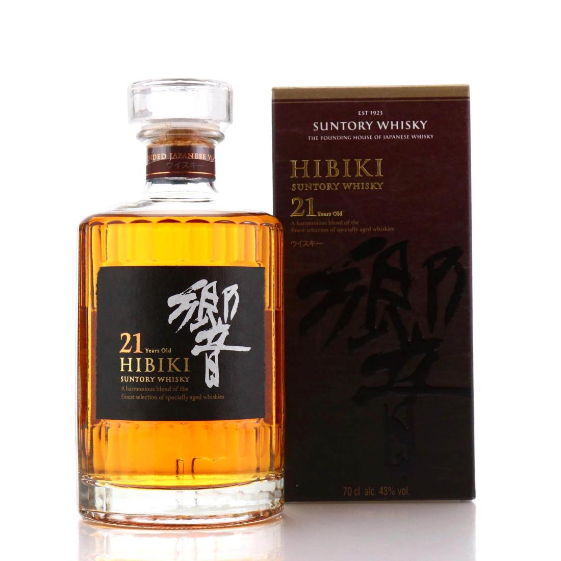 Hibiki 21 Year Old, Mizunara & Sherry & Bourbon Cask, 43%, 75cl whisky bottle