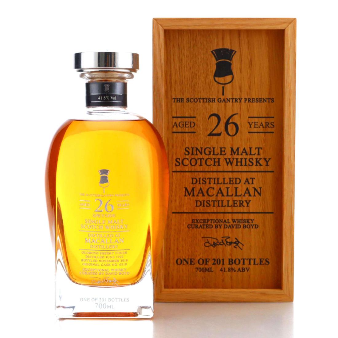 Macallan 1993 The Scottish Gantry 26 Year Old