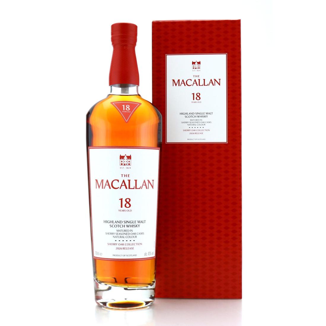 Macallan 18 Sherry Oak Collection 2026 Release