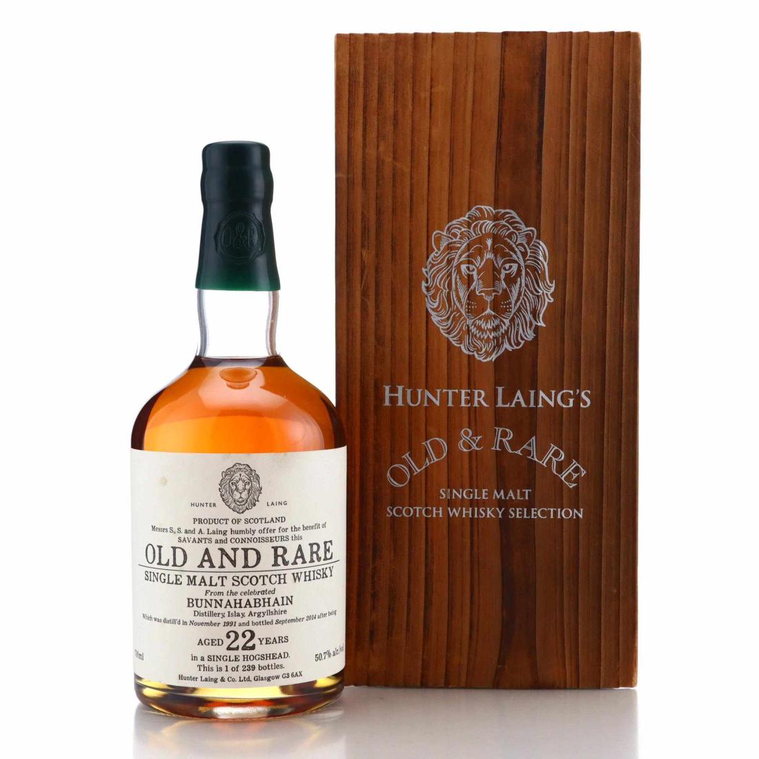 Bunnahabhain 1991 Old Rare 22 Year Old