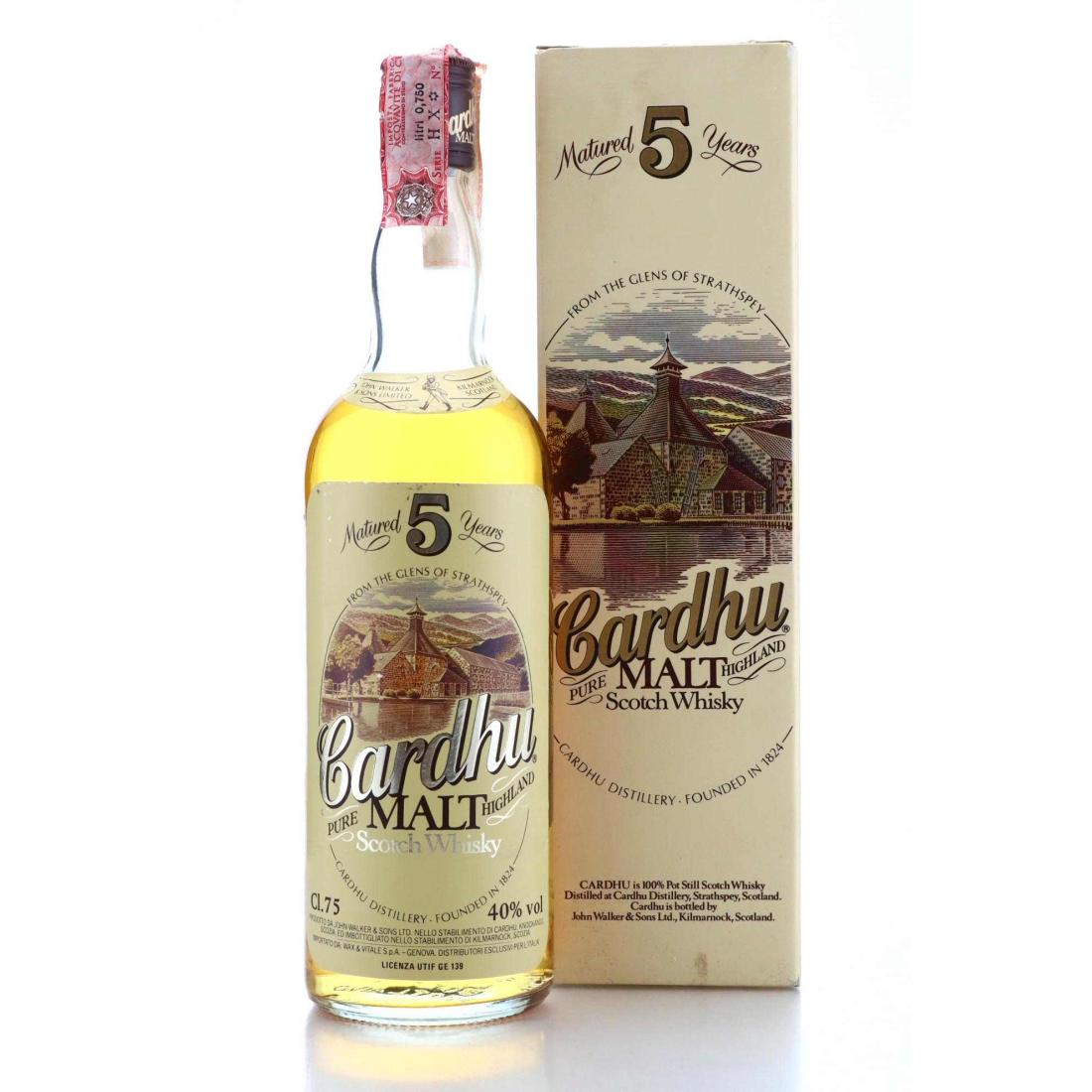 Cardhu 5 John Walker Sons