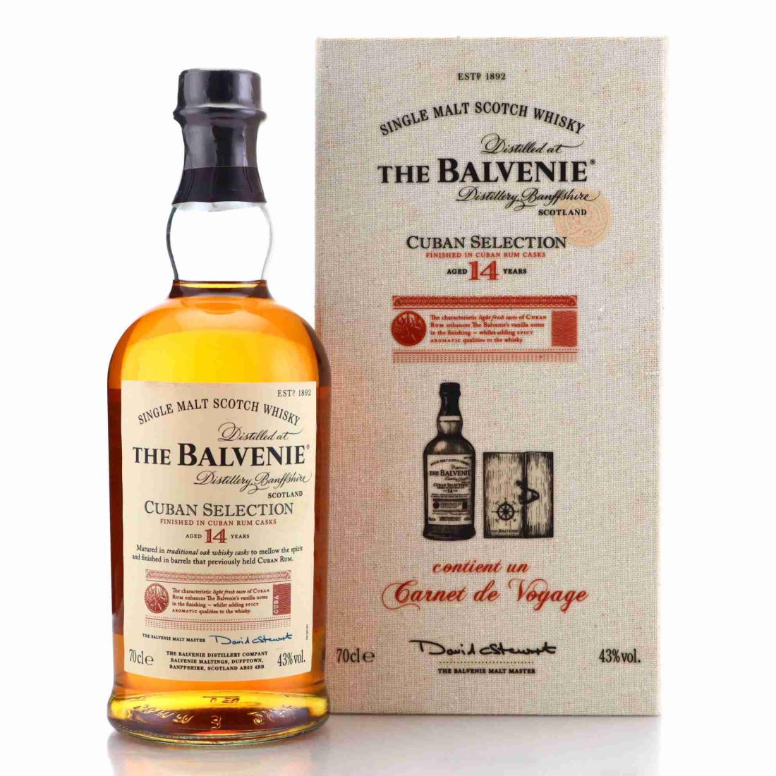 Balvenie Cuban Selection 14 Year Old