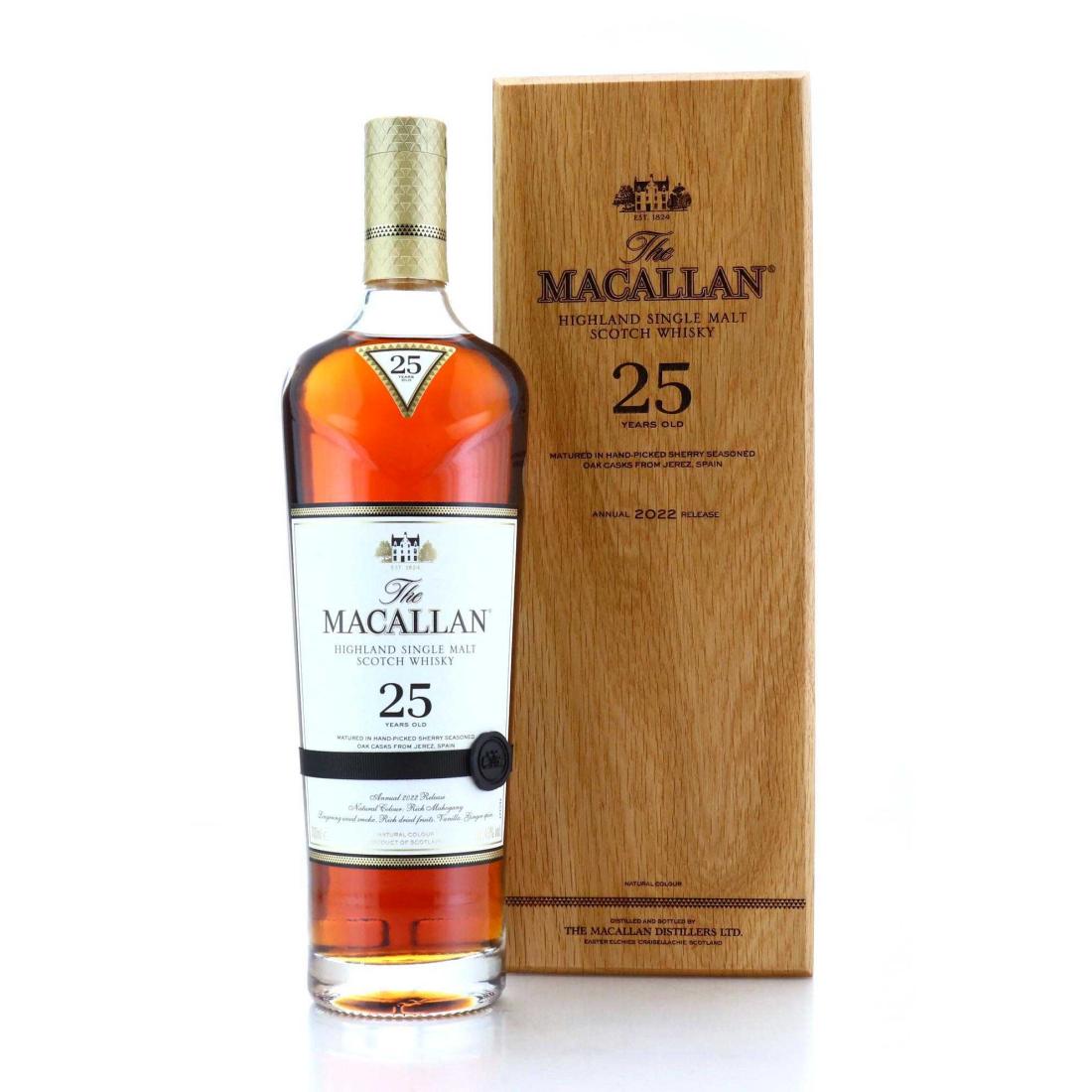 Macallan 25 Year Old Annual 2022 Release