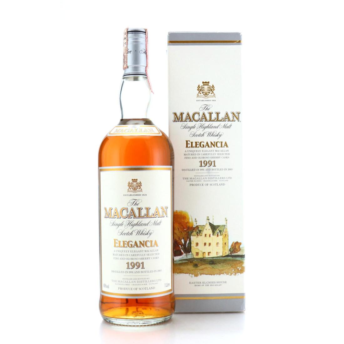 Macallan 1991 Elegancia Litre