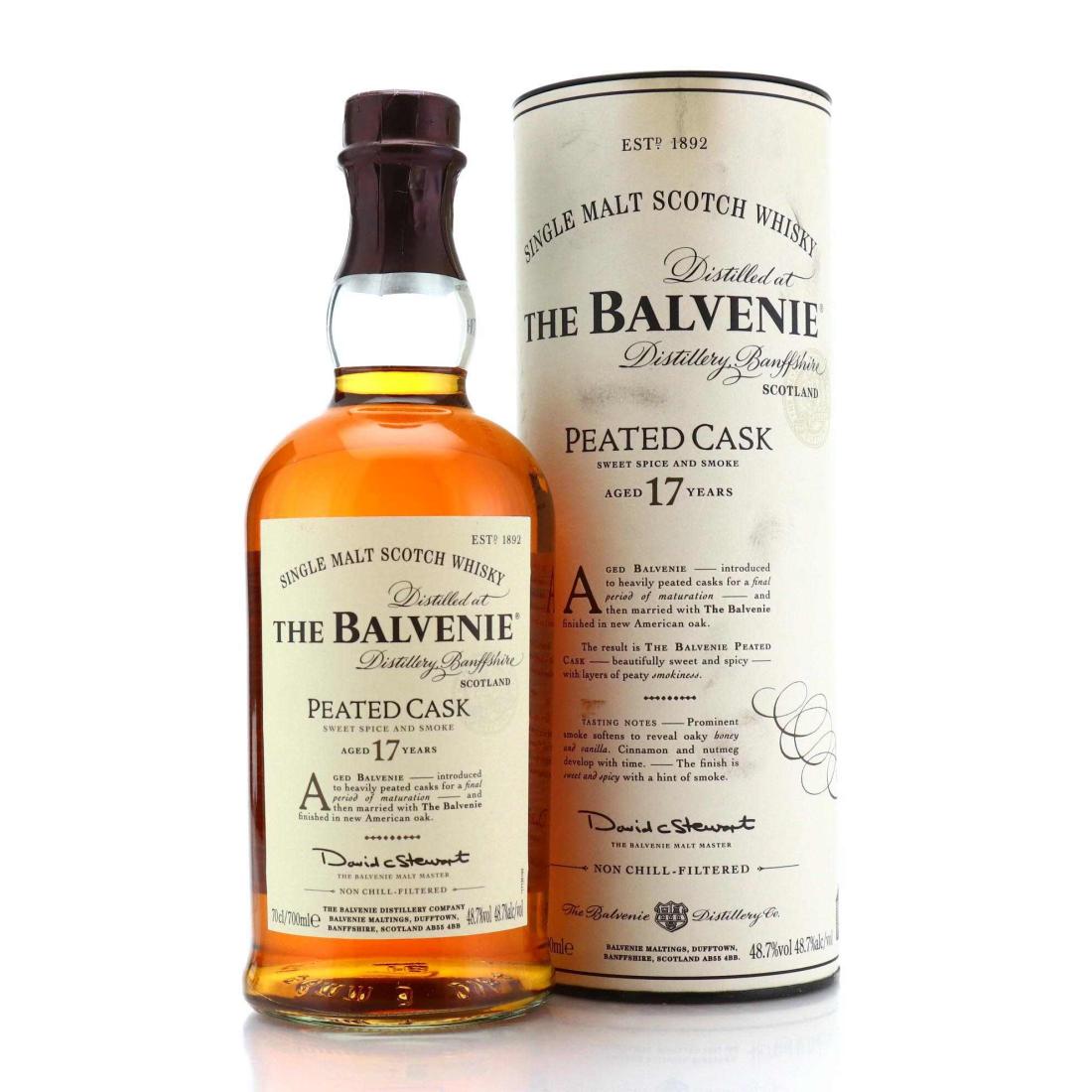 Balvenie Peated Cask 17 Year Old Non Chill-Filtered | Whisky Auctioneer