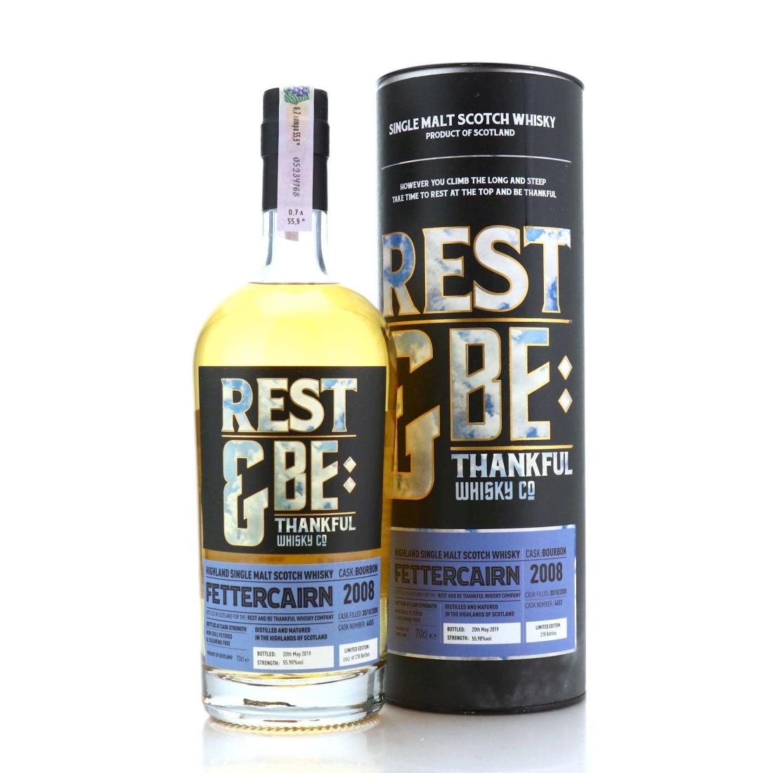 Fettercairn 2008 Rest Be Thankful Whisky Co