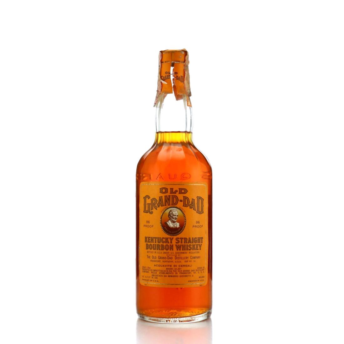Old GrandDad Bottled in Bond 86 Proof
