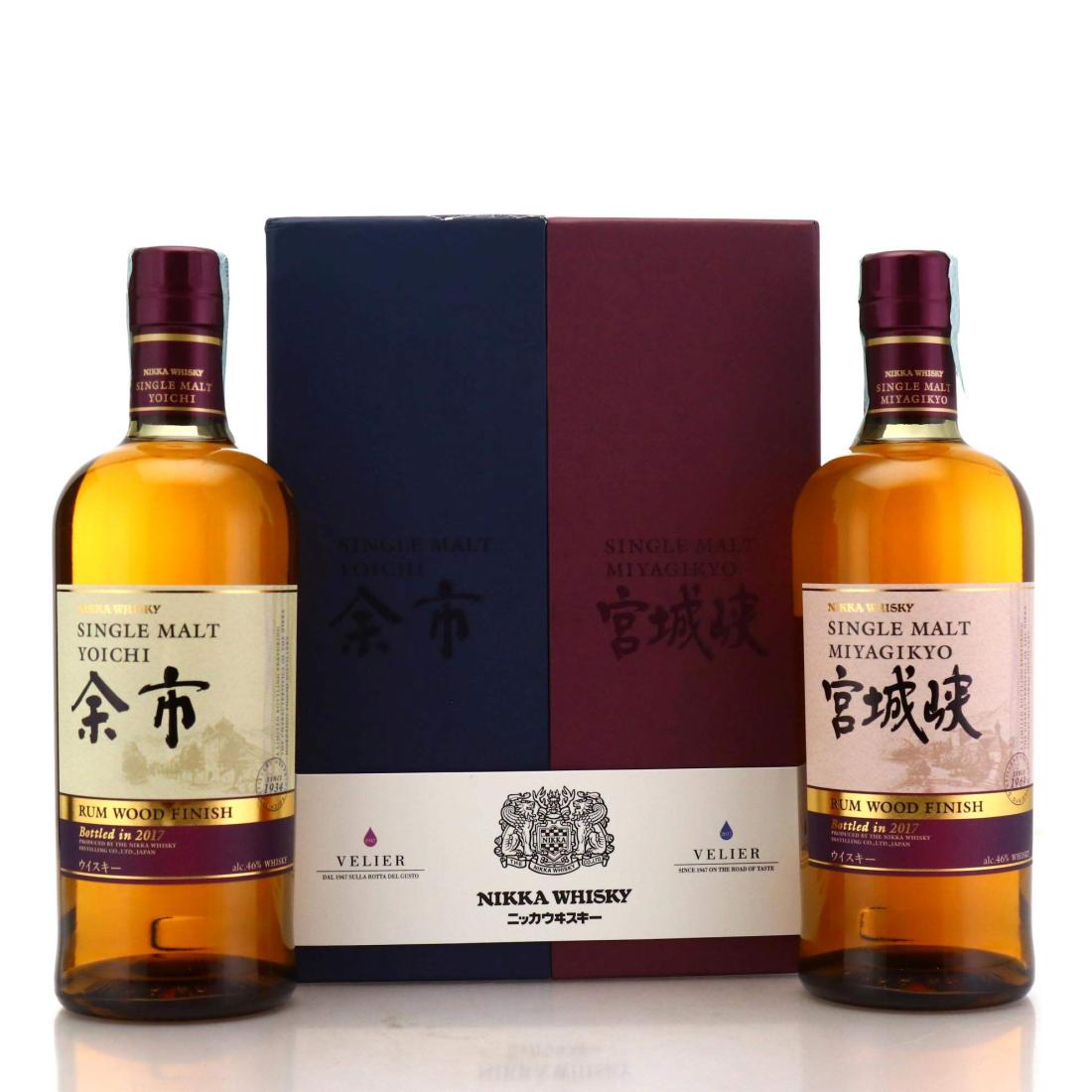 Miyagikyo Yoichi Rum Wood Finish 2017 Box Set