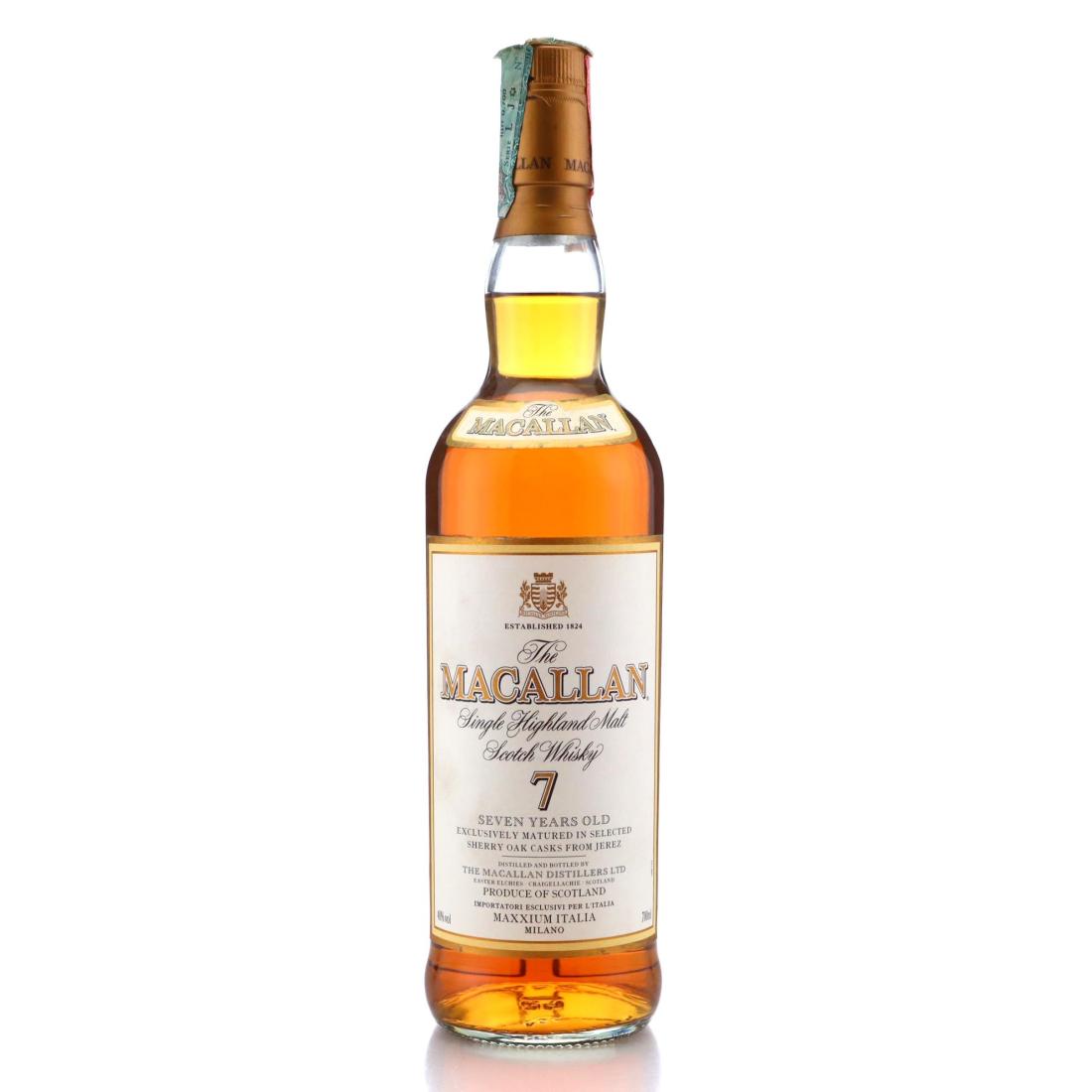 Macallan 7 Year Old