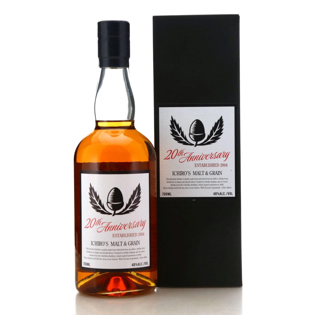 Ichiro S Malt Grain 20th Anniversary World Blended Whisky