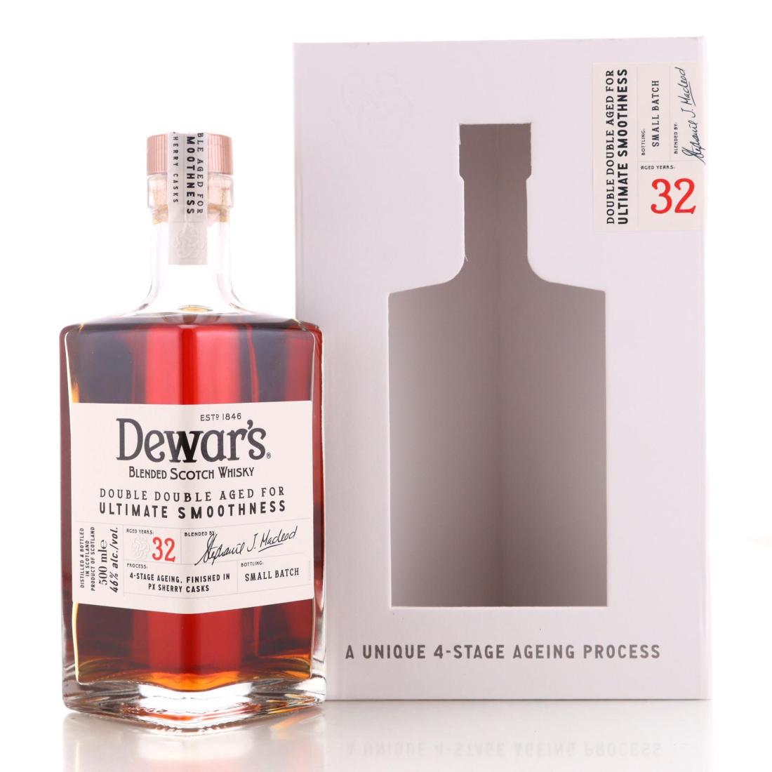 Dewar s 32 Year Old Double Double Aged Scotch Whisky
