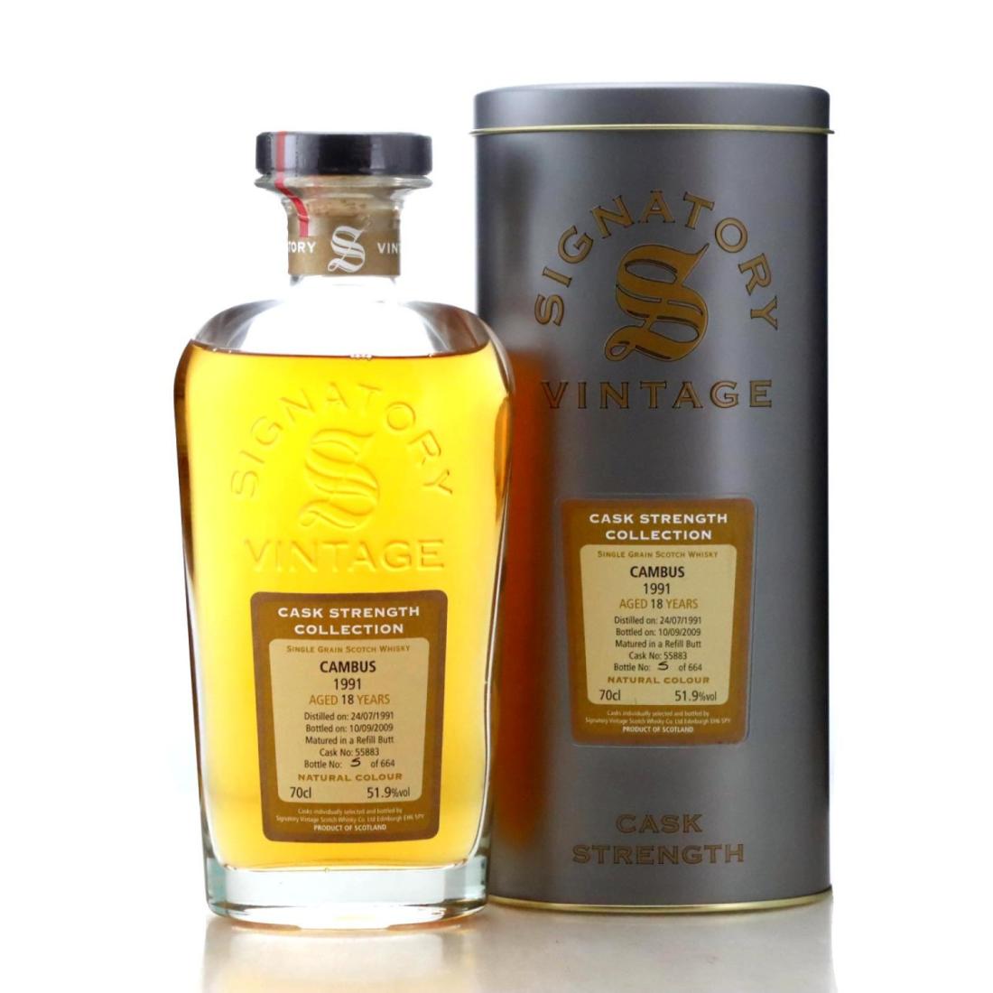 Cambus 1991 Cask Strength Collection 18 Year Old
