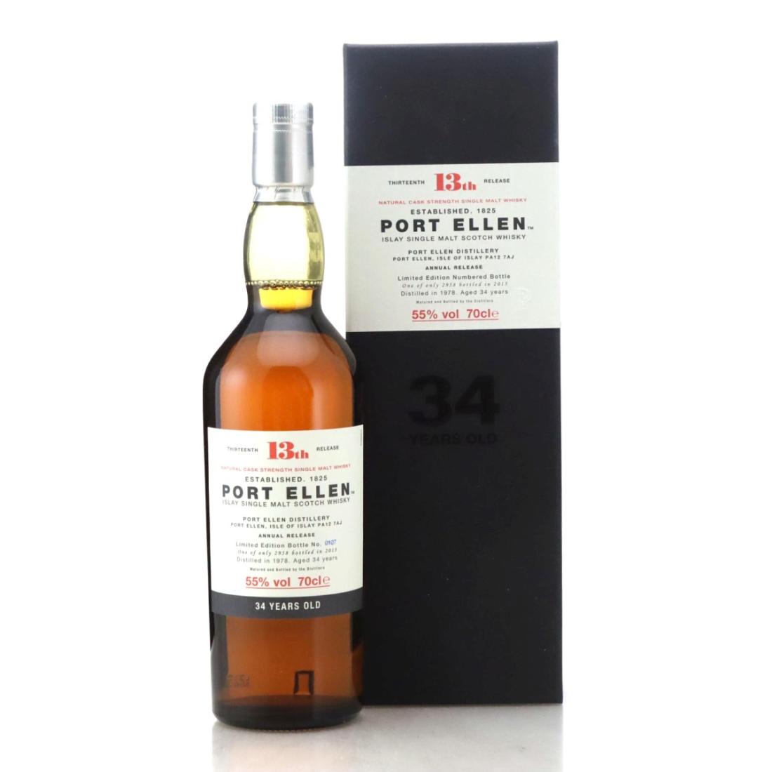 Port Ellen 1978 34 13th Annual Release Drinks By The Dram 3cl