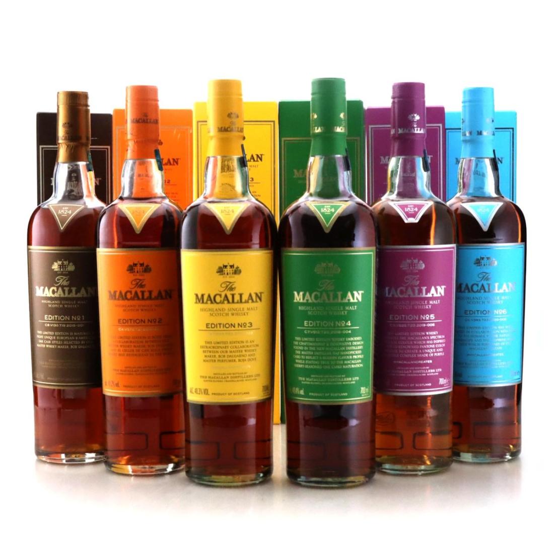 Macallan Edition No 1 6 Collection