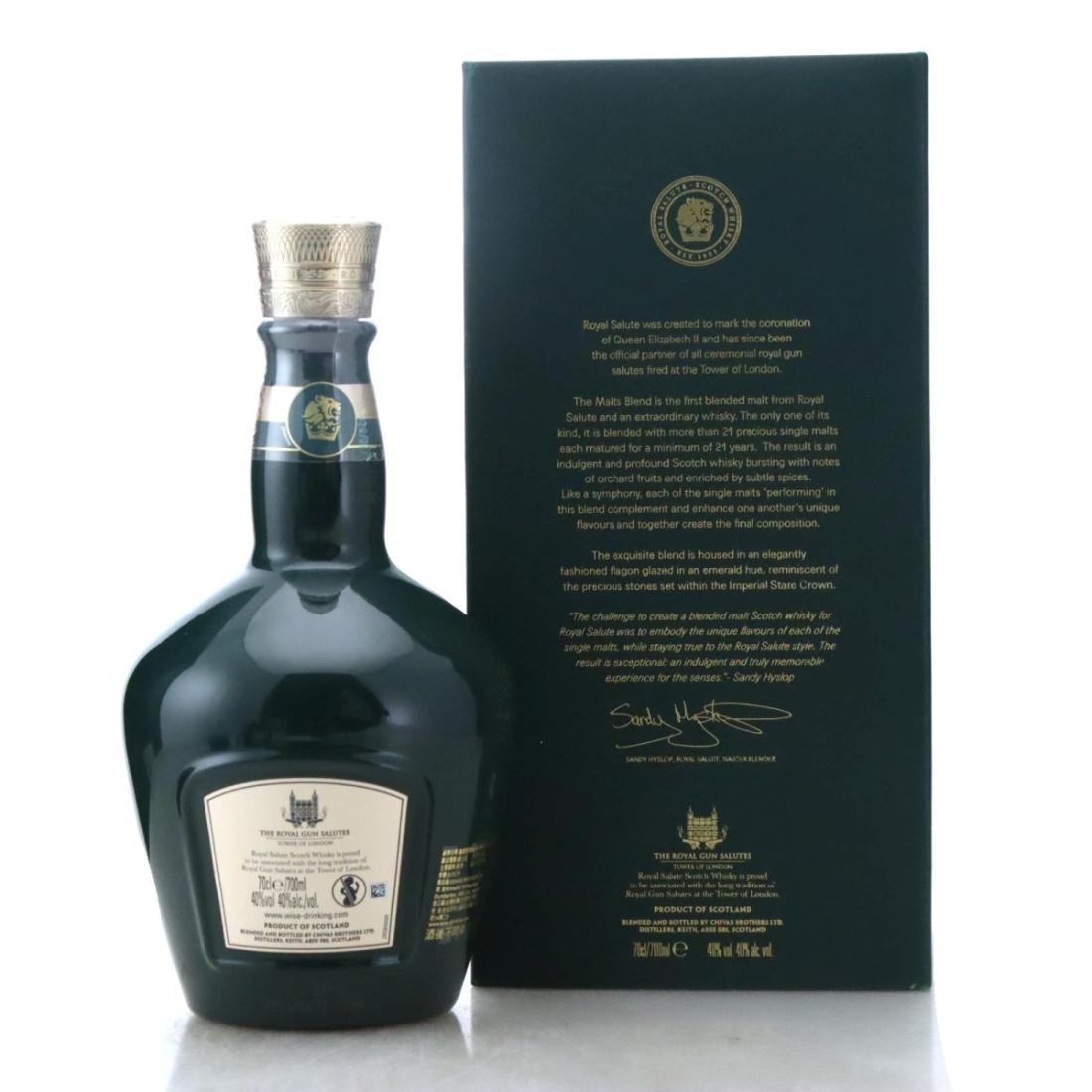 Royal Salute The Malts Blend 21 Year Old Blended Malt | Whisky Auctioneer