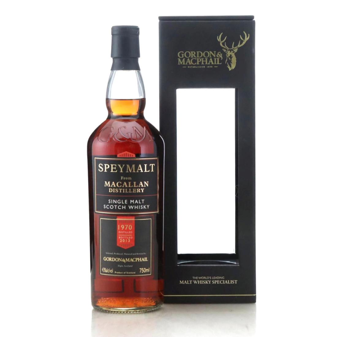 Macallan Speymalt 43 Year Old, Sherry Cask, 1970, Gordon & MacPhail, 43%, 75cl whisky bottle