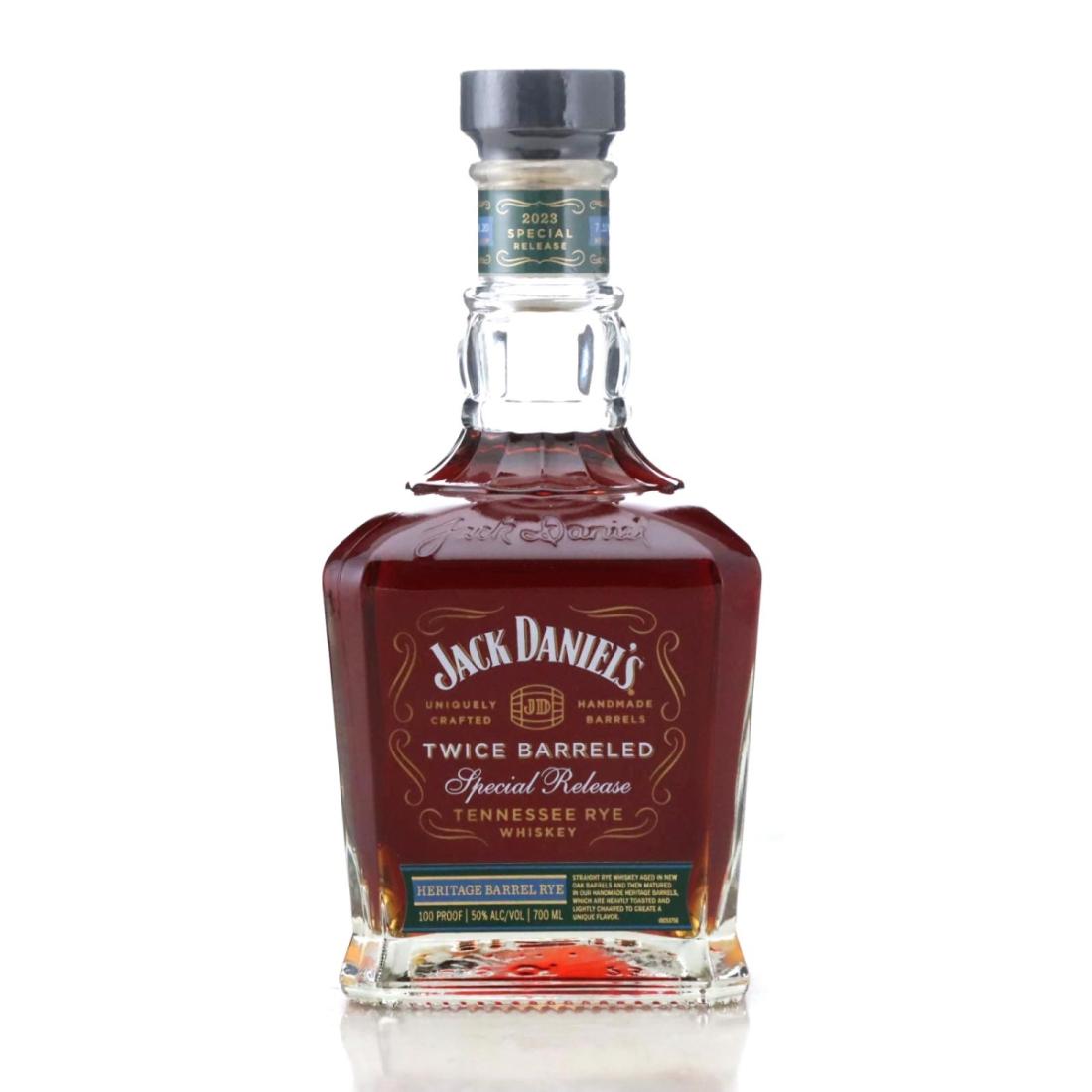 Jack Daniel S Twice Barreled Rye 2023 Release Heritage Barrel