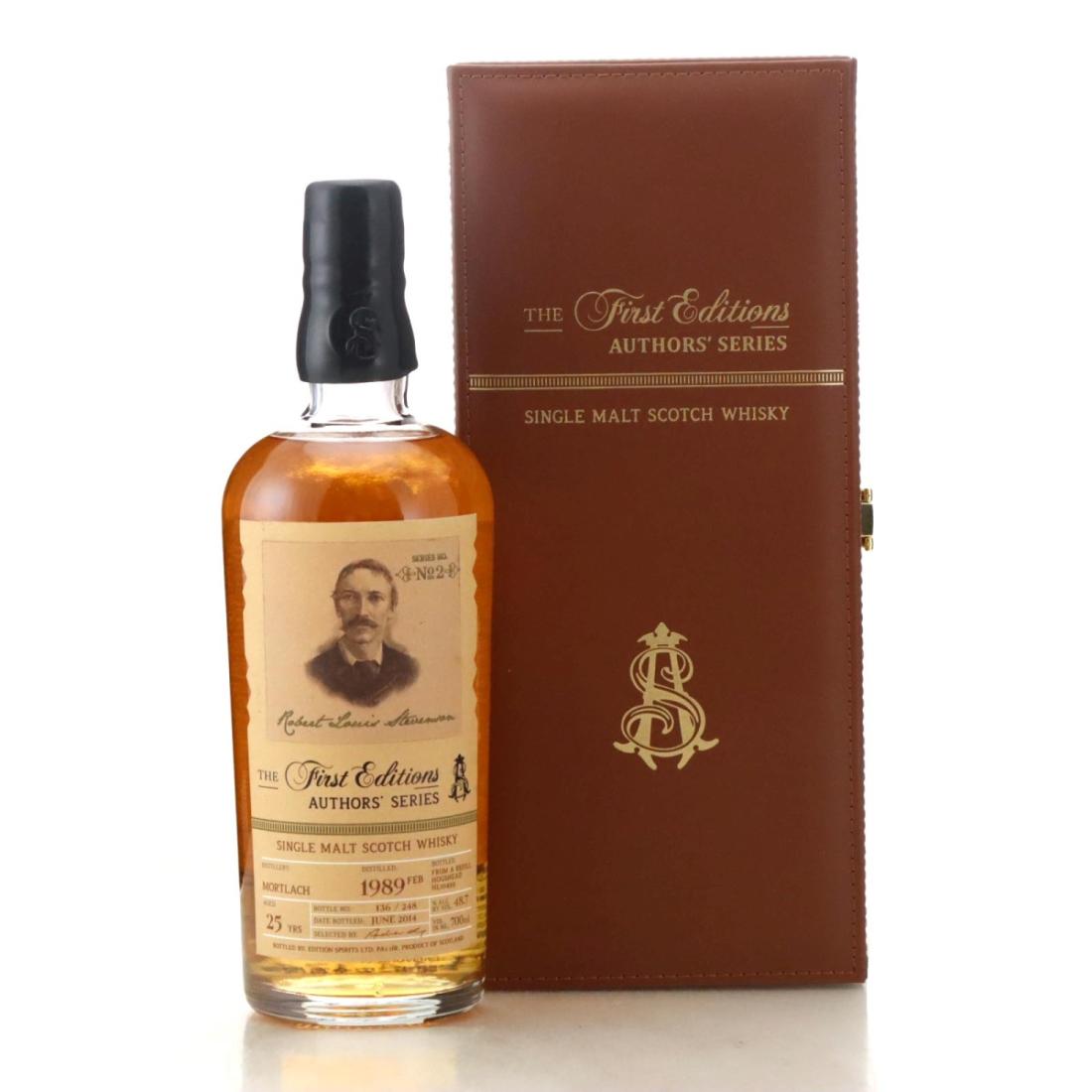 Mortlach 1989 The First Editions 25 Year Old Authors Series No 2 Robert Louis Stevenson